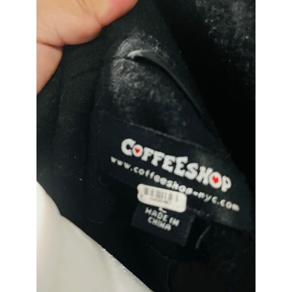 The Coffee Shop New York Trench Coat Size L - Picture 8 of 8